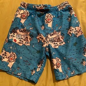 Boys Lands End EUC swim trunks